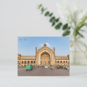 Carte Postale Vintage Voyage Lucknow India Rétro Vacances (Debout devant)