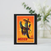 Carte postale Vintage voyage-Mexique (Debout devant)