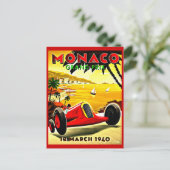 Carte postale Vintage voyage-Monaco (Debout devant)