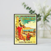 Carte postale Vintage voyage-Nice 2 (Debout devant)
