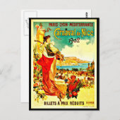 Carte postale Vintage voyage-Nice 2 (Devant / Derrière)