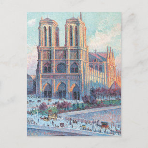 Carte Postale Vintage voyage Notre-Dame de Paris