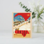 Carte Postale Vintage voyage Odessa Ukraine Union soviétique (Debout devant)