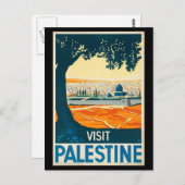 Carte postale Vintage voyage-Palestine (Devant / Derrière)