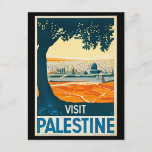 Carte postale Vintage voyage-Palestine