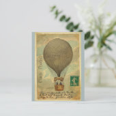 Carte postale Vintage voyage Paris France (Debout devant)