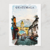 Carte Postale Vintage voyage rétro du Guatemala (Devant)
