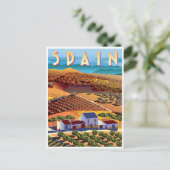 Carte Postale Vintage voyage rétro Espagne tourisme Espana (Debout devant)