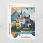 Carte Postale Vintage voyage Roumanie constanta Bucarest (Devant / Derrière)