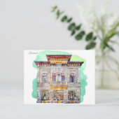 Carte Postale Vintage voyage Roumanie constanta bucharest (Debout devant)