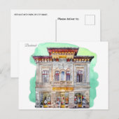 Carte Postale Vintage voyage Roumanie constanta bucharest (Devant / Derrière)