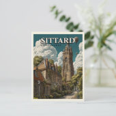 Carte Postale Vintage voyage Sittard Pays-Bas (Debout devant)