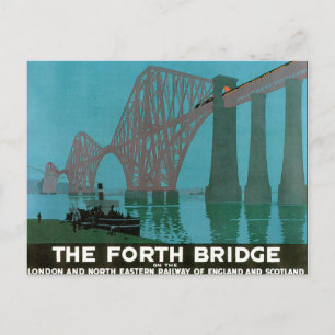 Carte Postale Vintage voyage, The Fourth Bridge, Londres