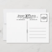 Carte postale Vintage voyage Toscane (Dos)