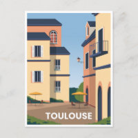 Vintage voyage Toulouse France
