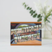 Carte postale Vintage voyage Turnpike Pennsylvania (Debout devant)