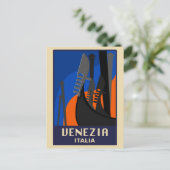 Carte postale Vintage voyage Venice, Italie (Debout devant)