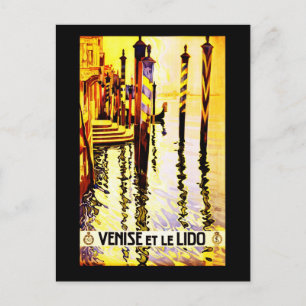 Carte postale Vintage voyage-Venise