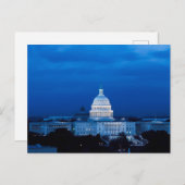 Carte postale vintage Washington DC (Devant / Derrière)