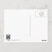 Carte postale Vintage Wedding Cat (Dos)