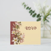 Carte postale Vintage Wedding RSVP (Debout devant)