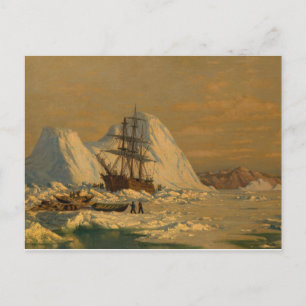 Carte Postale Vintage William Bedford Un incident de chasse à la