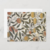 Carte Postale Vintage William Morris (Devant / Derrière)