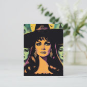Carte Postale Vintage Witch (Debout devant)