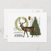 Carte Postale Vintage woodwinter (Devant / Derrière)