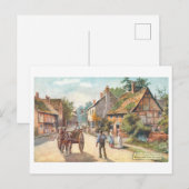 Carte postale Vintage Woolhampton (Devant / Derrière)