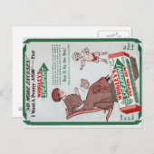 Carte postale vintage Wrigley's Gum Ad (Devant / Derrière)