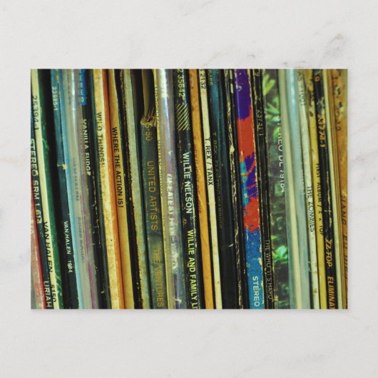 Carte Postale Vinyl Life 1 (Devant)