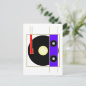 Carte Postale Vinyl Player (Debout devant)