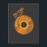 Carte Postale Vinyl Record Player Tourne-disque musique cadeau p<br><div class="desc">Un cadeau ou une idée de présentation pour les amateurs de disques vinyles et de musique rétro. Idéal pour la technologie de l'ancienne école et Rave Lovin Hommes,  Femmes et Enfants. Retro Music Design pour les fans de Club Music.</div>
