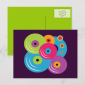 Carte Postale Vinyl Records (Devant / Derrière)