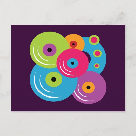 Carte Postale Vinyl Records (Devant)