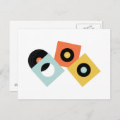 Carte Postale Vinyl Records (Devant / Derrière)