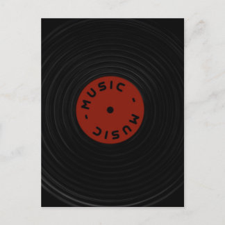 Carte Postale Vinyle