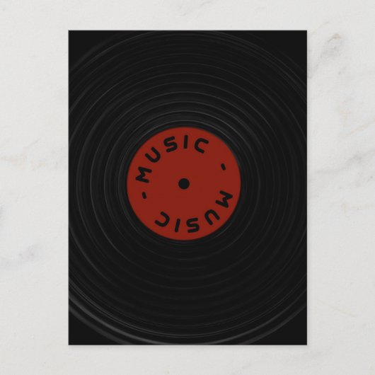 Carte Postale Vinyle (Devant)