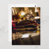 Carte Postale Vinyle à rotation (Devant / Derrière)