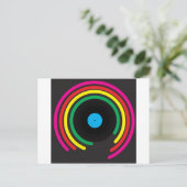 Carte Postale Vinyle rétro (Debout devant)