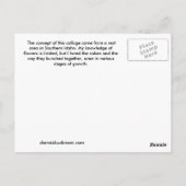 Carte Postale Violet (Dos)