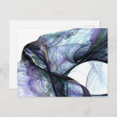 Carte Postale Violet Angel se levant (Devant / Derrière)