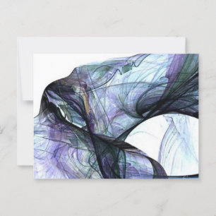 Carte Postale Violet Angel se levant