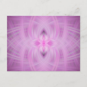 Carte Postale VIOLET - Art fractal -