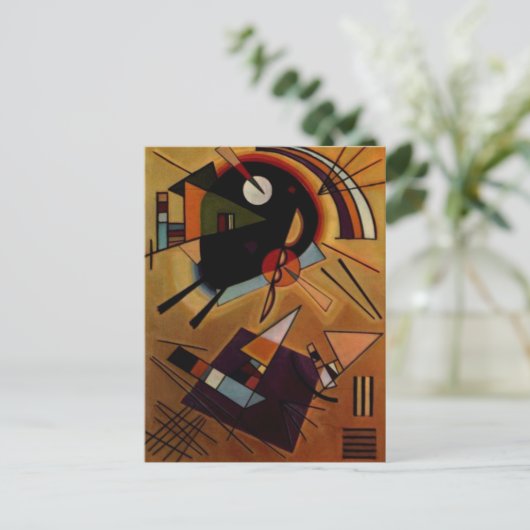 Carte Postale Violet noir Kandinsky (Debout devant)