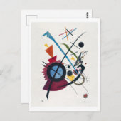 Carte Postale Violet par Kandinsky (Devant / Derrière)