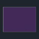 Carte Postale violet russe<br><div class="desc">violet russe couleur 32174D</div>