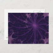 Carte Postale Violet Storm (Devant / Derrière)