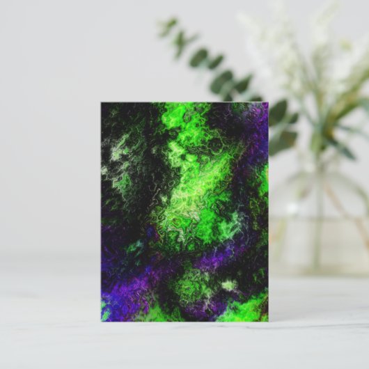 Carte Postale Violet verdoyant (Debout devant)